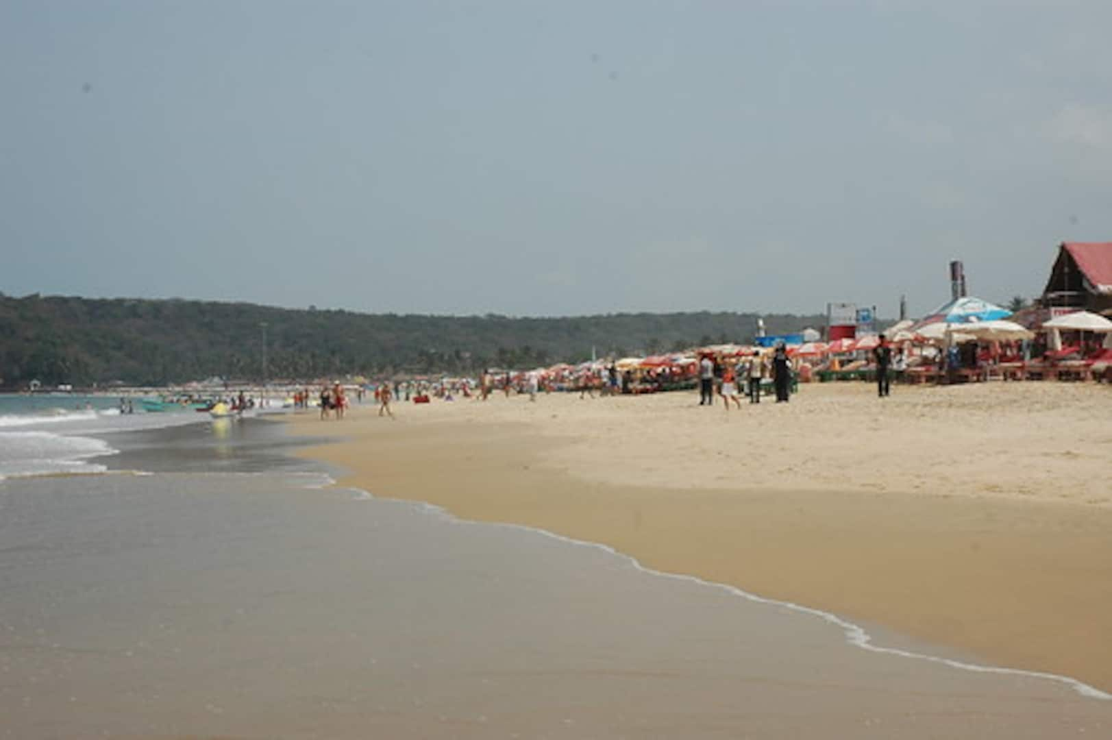 baga beach goa india